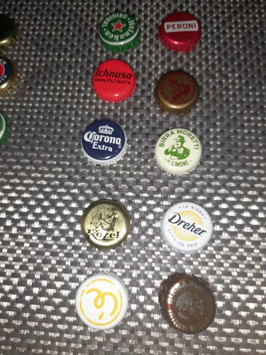 Lotto tappi birra - 10, birra-