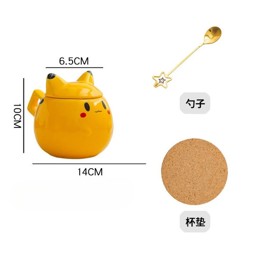 Tazza ceramica forma di - in, a