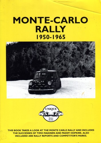 Rally montecarlo 1950 1965 - rally,