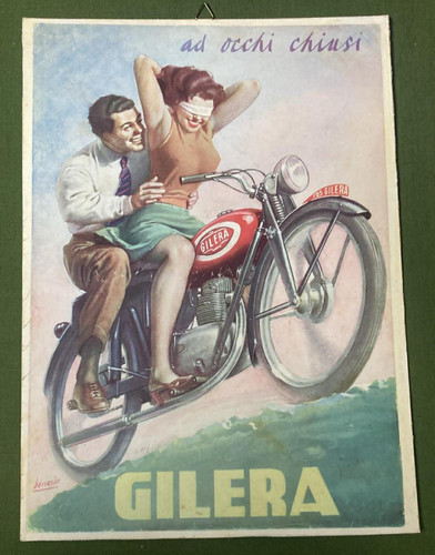 Gilera 125 occhi chiusi - gilera, 125-ad