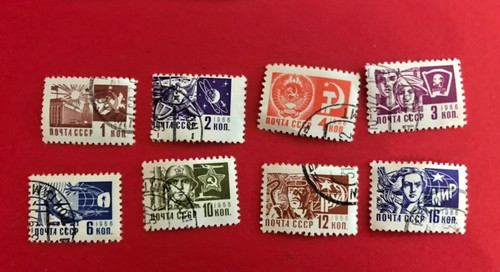 Set lotto francobolli - francobolli, russia