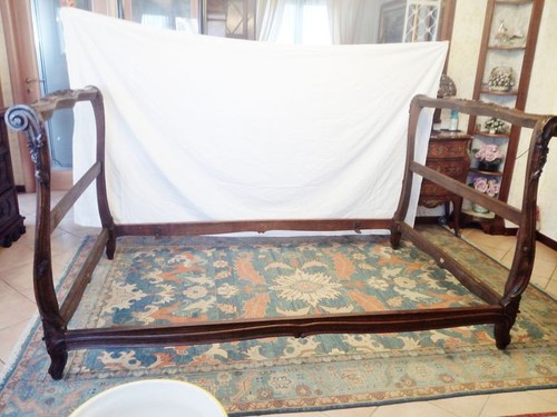 Letto antico barca - letto,