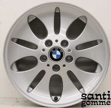 4 CERCHI IN LEGA 7,5 X 17 " BMW X5 E53 ORIGINALI USATI 1096156