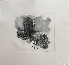 RENZO VESPIGNANI acquaforte