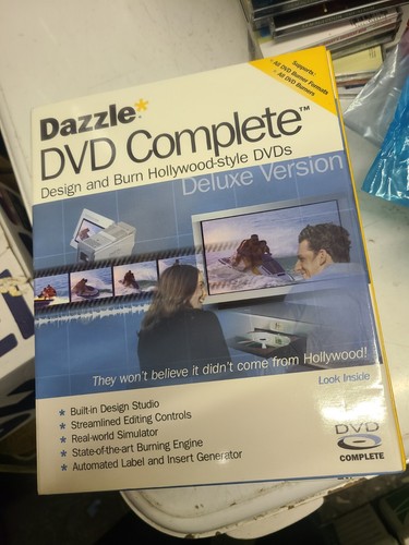 Dazzle dvd completo design - dvd, e
