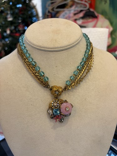 Collana vintage firmata miriam - collana,