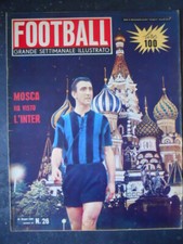 FOOTBALL SETTIMANALE 26 1960 SPECIALE INTER A MOSCA – GIACOMO LOSI ROMA [D3]