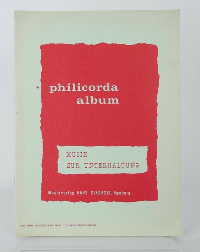 Album philicorda musica per - musica,