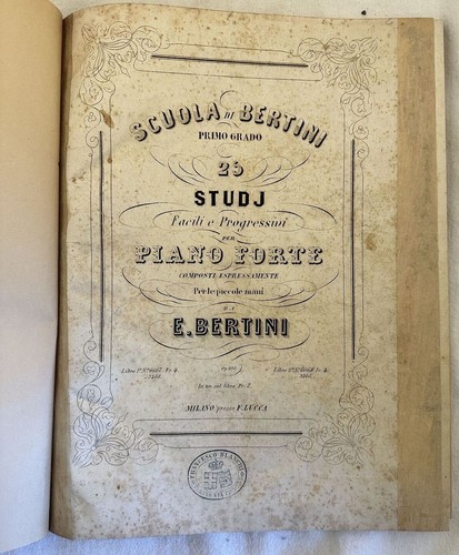 Scuola bertini studi - di,