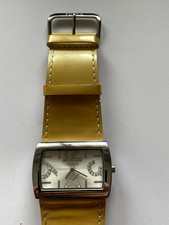 Orologio da polso FURLA vintage da donna con cinturino in vera pelle Quartz