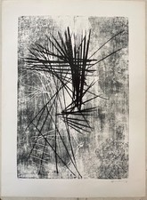 HANS HARTUNG LITHOGRAPHIE 1966