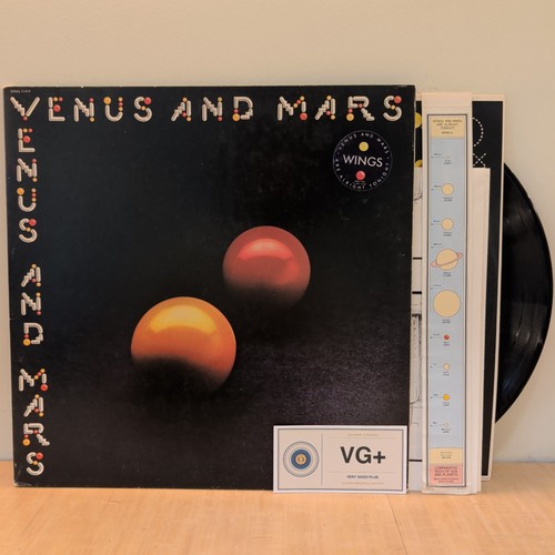 Wings venus and - mars, lp