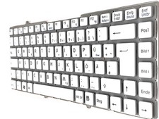 IT - Tastiera bianca per Sony