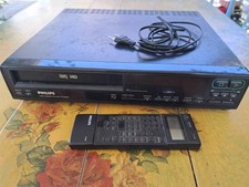 Philips VR6185/01 VHS VCR Video Cassette Recorder. FAULTY Sold as SPARES/PARTS