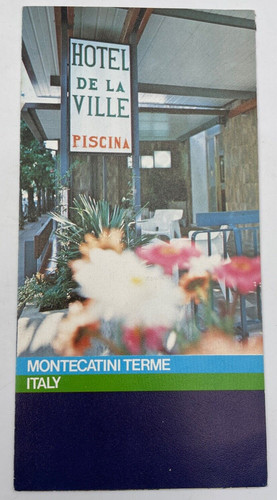 Brochure montecatini terme - brochure,