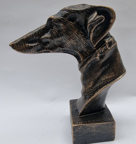 Testa cane busto ghisa - testa,