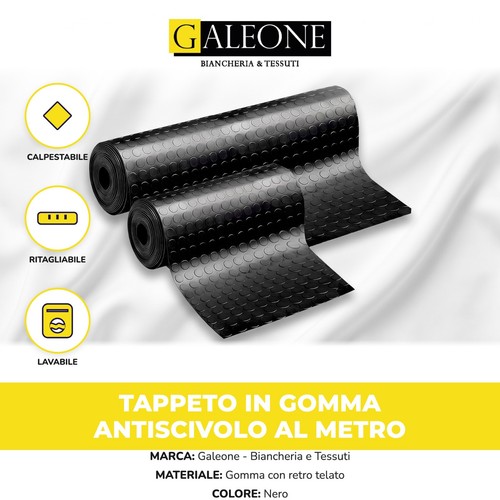 Tappeti gomma antiscivolo - antiscivolo, al