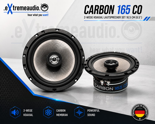 Sistema audio carbon 165 - audio,
