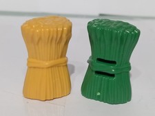 PLAYMOBIL X2 ROTOLI FARDOS FIENO FATTORIA ERBA ALPACA ALPACA CONTADINO BELEN