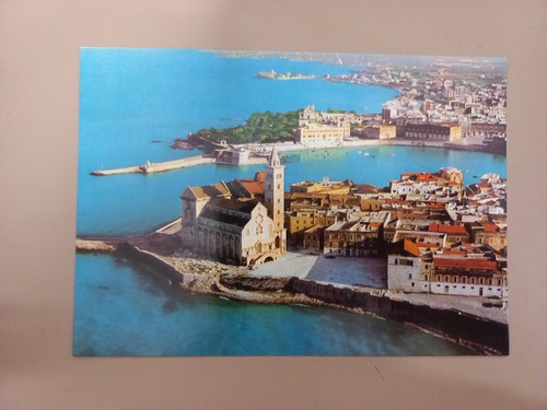 Cartolina trani porto la - cartolina,