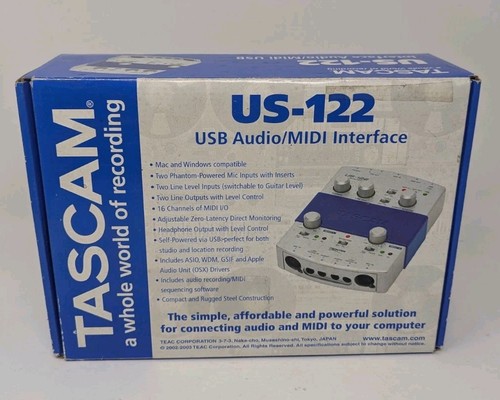 Tascam 122l usb - tascam, us-122l