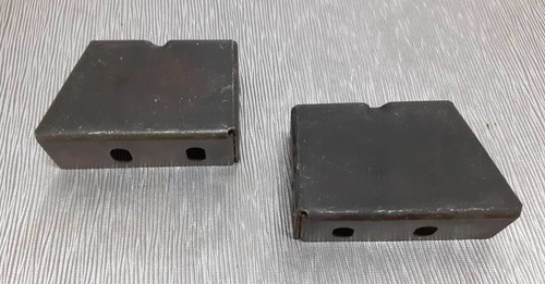 Coppia staffe paraurti - coppia, dx+sx