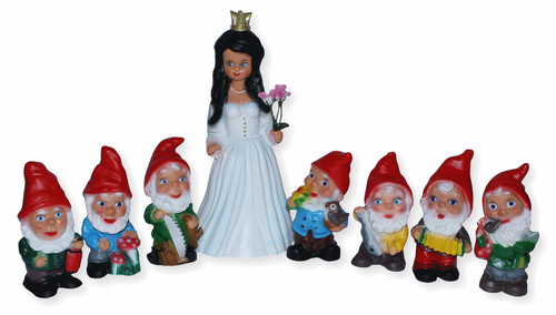 Figura decorativa biancaneve - figura, h