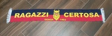 Sciarpa Scarf Echarpe ULTRAS GENOA  RAGAZZI CERTOSA Genova No Adesivo Fossa 