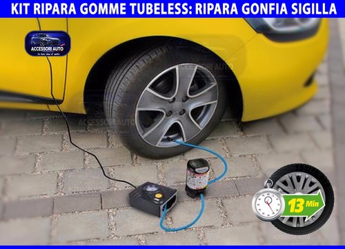 Kit ripara gomme tubeless