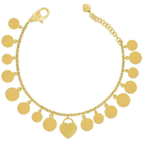 Ops bracciale dorato cuore - bracciale,