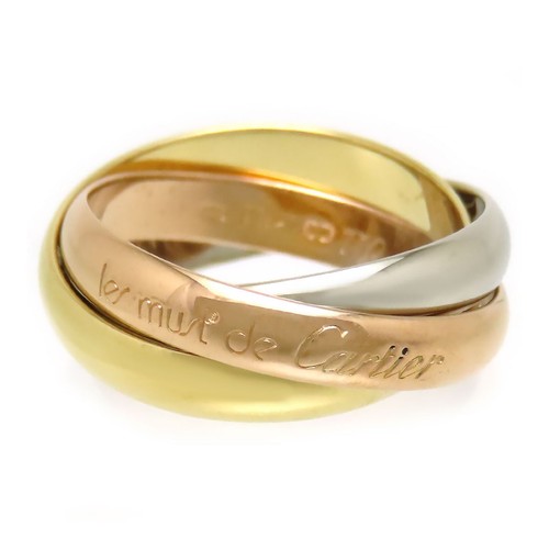 Anello cartier trinity 750 - anello, #52
