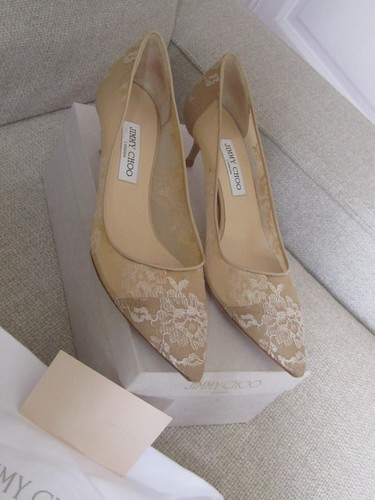 Escarpins jimmy choo dentelle - escarpins,