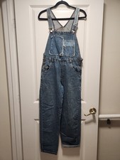 Tuta jeans donna blu Zara