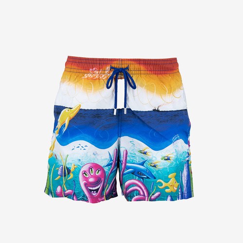 Boxer mare vilebrequin uomo - mare,