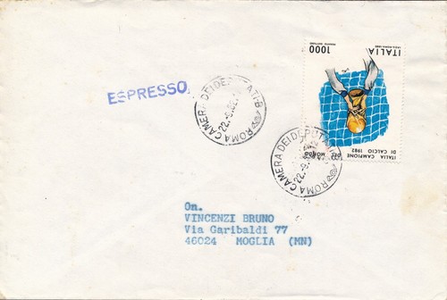 Italia 1982 busta espresso - 1982,