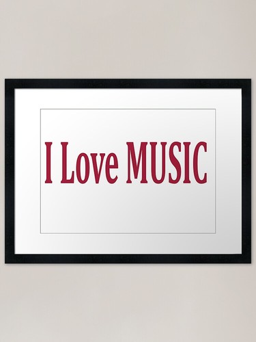 Love music stampa - music, artistica