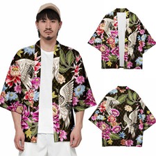 Uomo Kimono Florale Haori