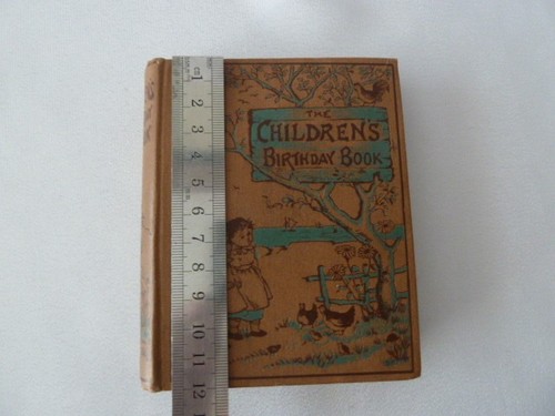 Antique birthday book for - antique,