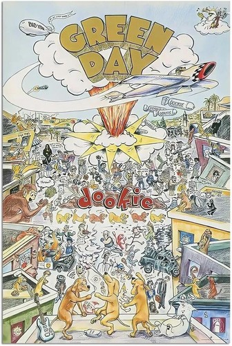 Poster dookie album cover - poster,