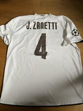 Zanetti Inter 2008/09 Maglia Shirt Worn Issued No Match Nike Ibrahimovic Rara