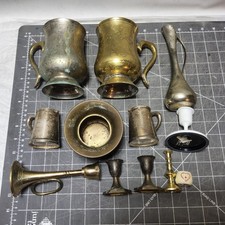 Lotto 12 candelabri vintage