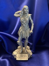 SUPER RARA Figurina di Xena in peltro con spada 6,5" con licenza ufficiale 6,5"