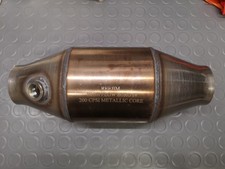 Catalizzatore metallico 200 celle CPSI ingressi 2.5" 63.5mm diametro 120mm