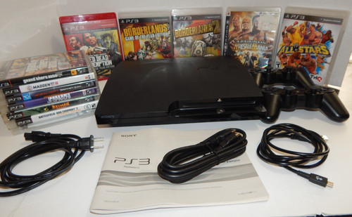 Ps3 slim cech 2501a - slim, console