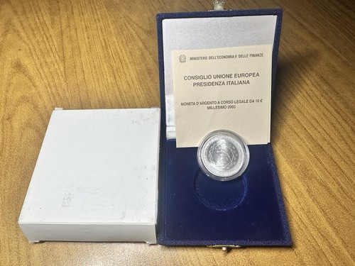 Moneta commemorativa italia - moneta, 10