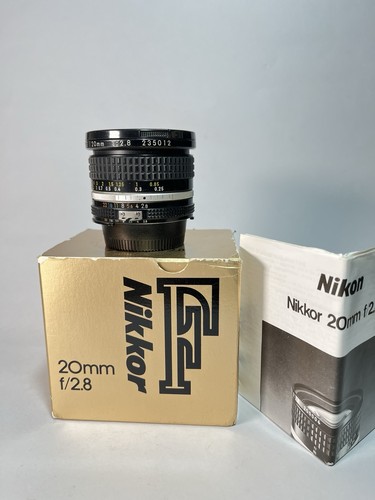 Nikon nikkor 20mm 8 - nikon,