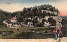 Vista totale Oybin Sachsen