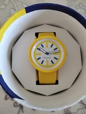 Orologio giallo in silicone "O