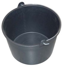 SECCHIO AGRICOLO VENDEMMIA STEFANPLAST - PPL/ACCIAIO NERO LT 20- 5 pezzi