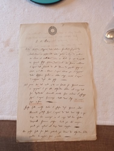 Documento 1841 con - 1841, timbro